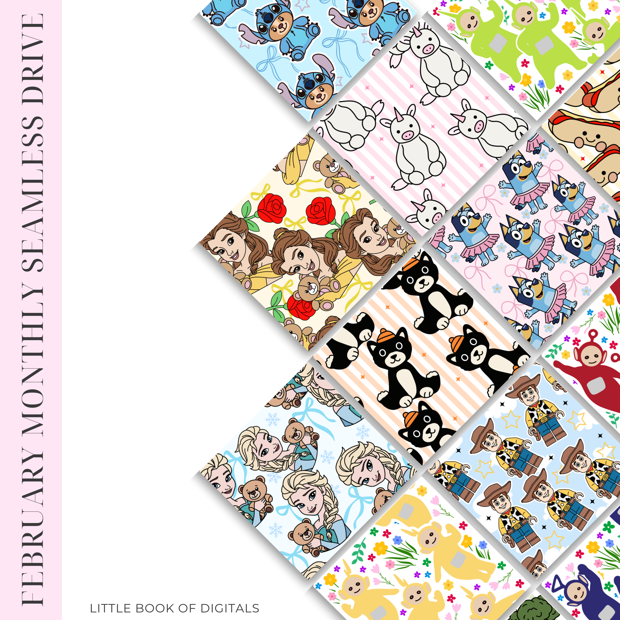 February Seamless Pattern Drive (Currently 18 Files And Counting)