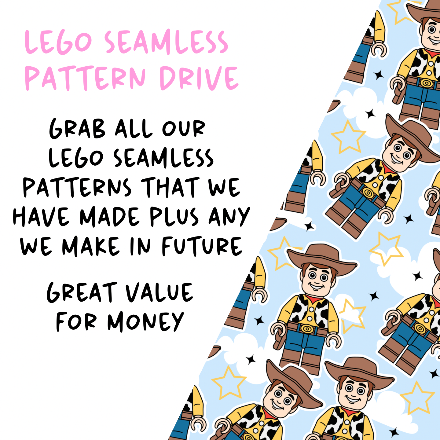 Lego Inspired Seamless Pattern Drive (Currently 3 Files And Counting)