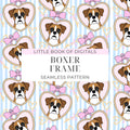 Boxer Seamless Pattern