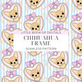 Chihuahua Seamless Pattern