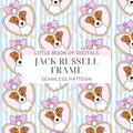 Jack Russell Seamless Pattern