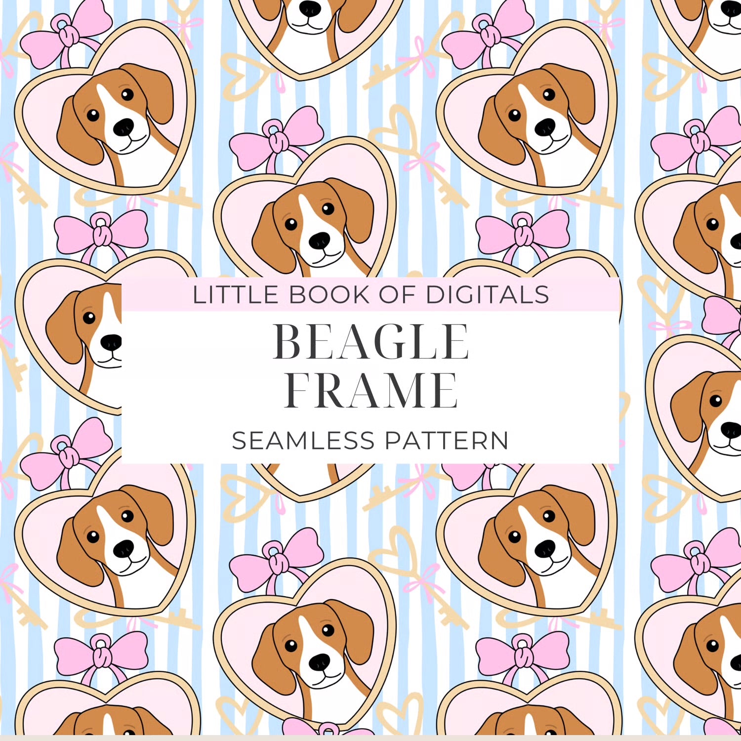 Beagle Seamless Pattern