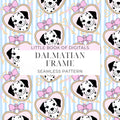 Dalmatian Seamless Pattern