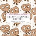 Jellycat Pretzel Seamless Pattern