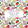 Pick N Mix Seamless Pattern